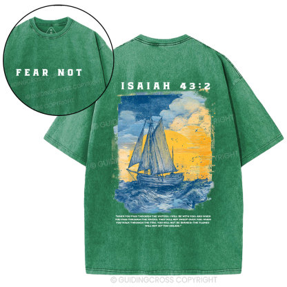Fear Not Christian Washed T-Shirt