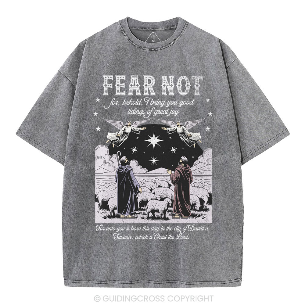 Fear Not Christian Washed T-Shirt