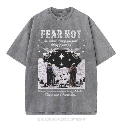 Fear Not Christian Washed T-Shirt