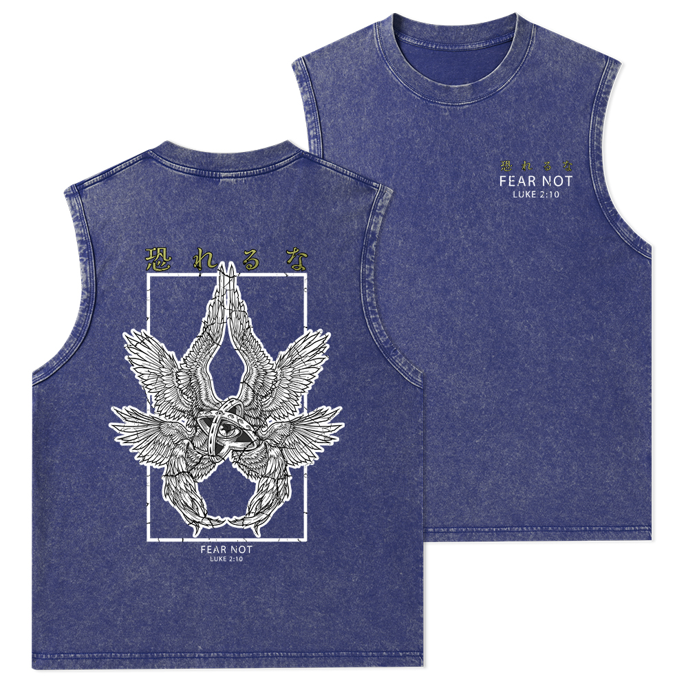 Fear Not Christian Washed Tank Top