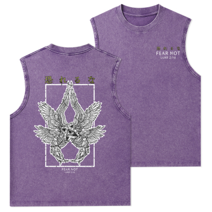 Fear Not Christian Washed Tank Top