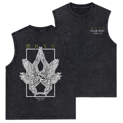 Fear Not Christian Washed Tank Top