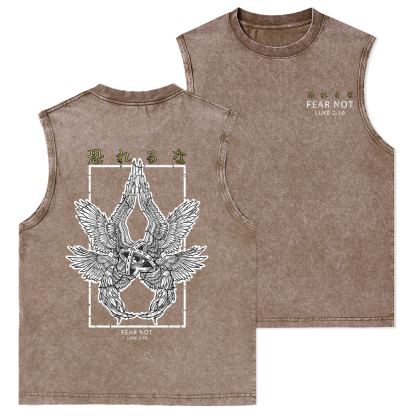 Fear Not Christian Washed Tank Top