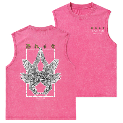 Fear Not Christian Washed Tank Top