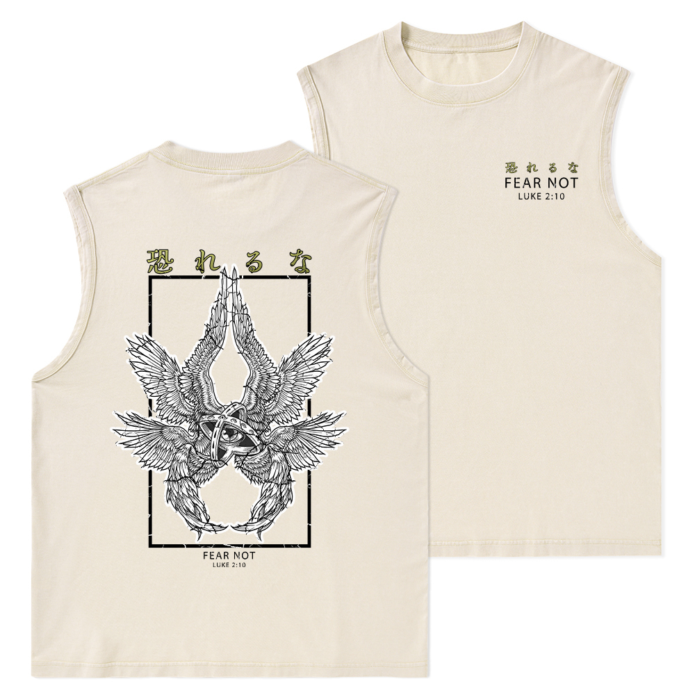 Fear Not Christian Washed Tank Top