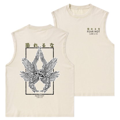 Fear Not Christian Washed Tank Top