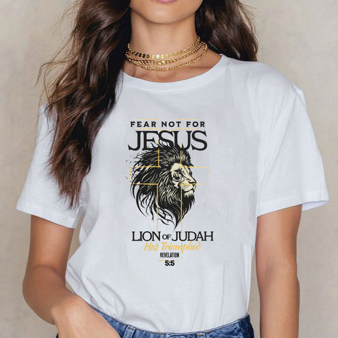 Fear Not For Jesus Christian T-Shirt