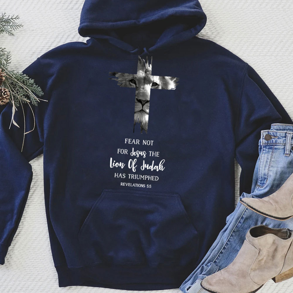 Lion Of Juadh Christian Hoodie