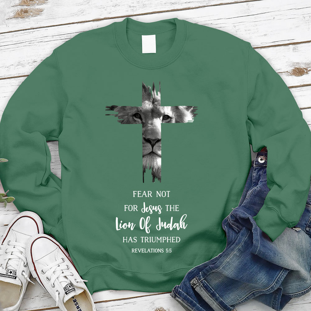 Lion Of Juadh Christian Sweatshirt