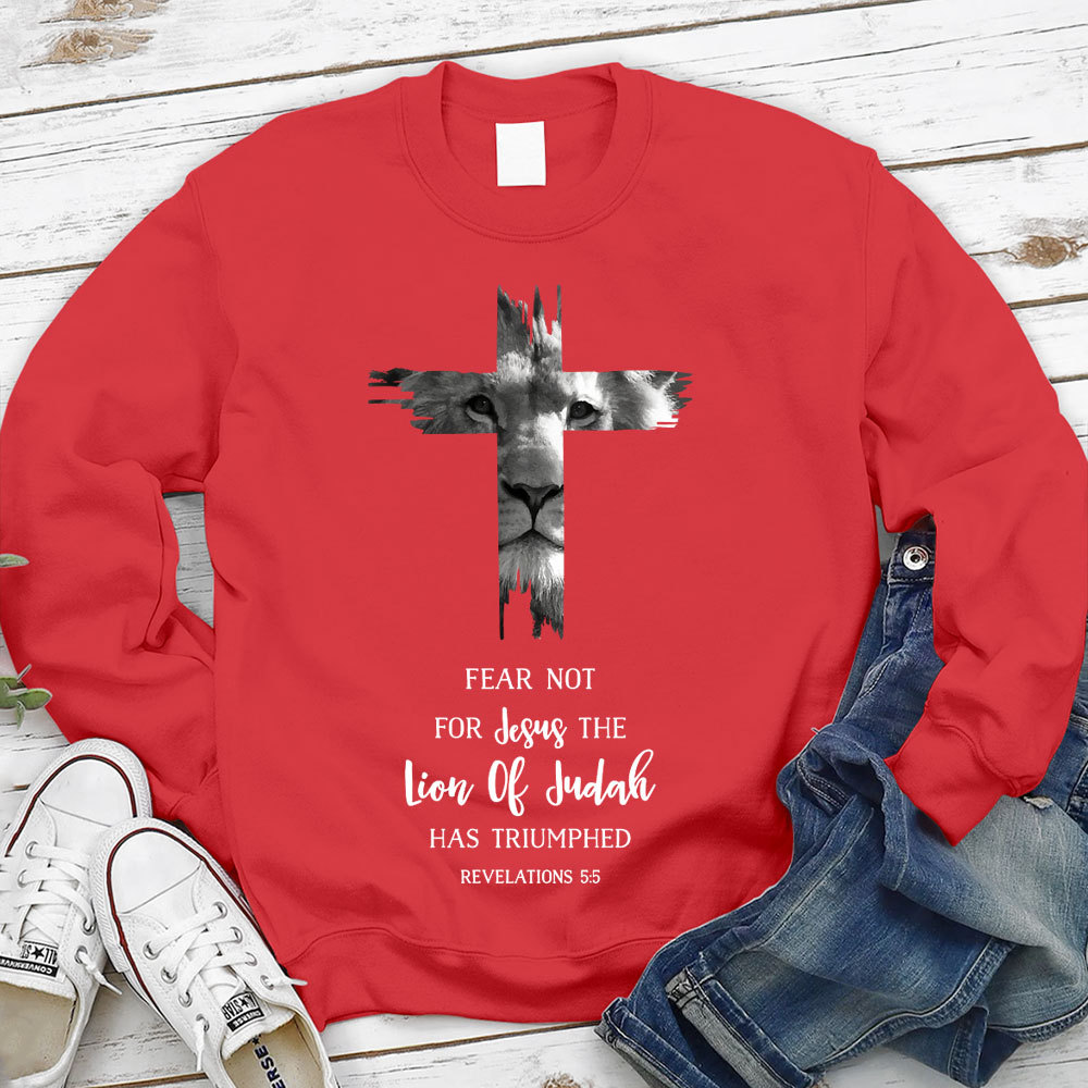 Lion Of Juadh Christian Sweatshirt