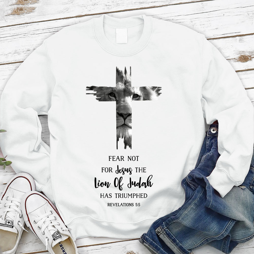 Lion Of Juadh Christian Sweatshirt