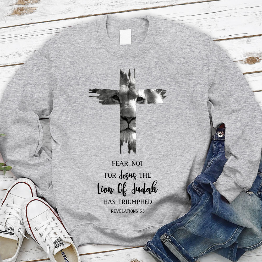 Lion Of Juadh Christian Sweatshirt