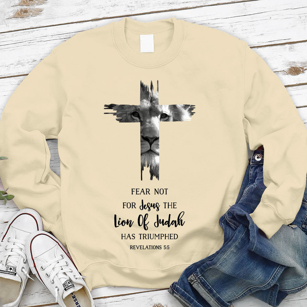 Lion Of Juadh Christian Sweatshirt