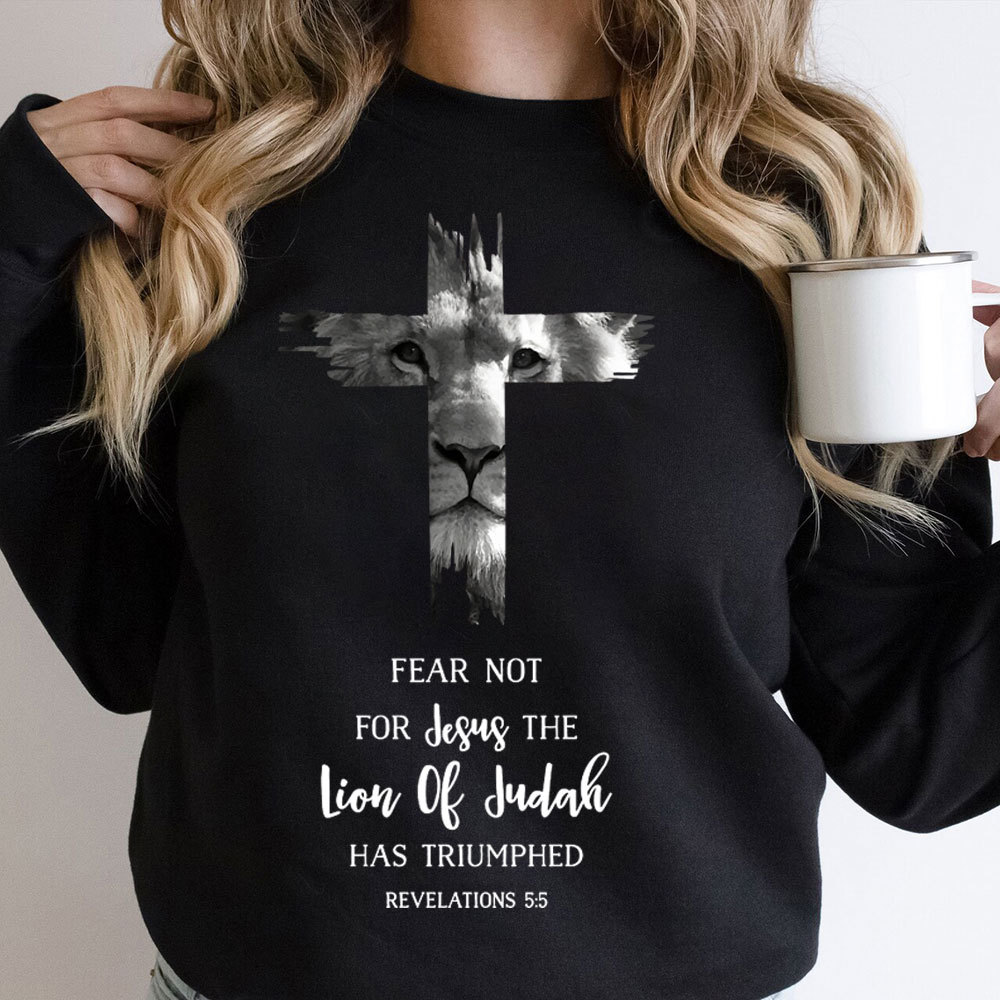 Lion Of Juadh Christian Sweatshirt