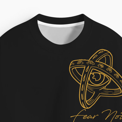 Fear Not Oversized All-Over Print Christian T-Shirt