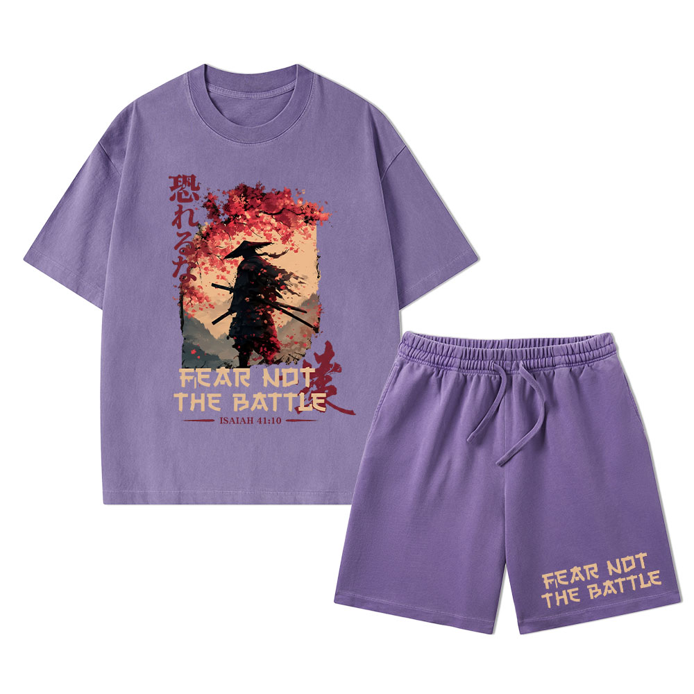 YHWH Floral Nature Lung Christian Washed T-Shirt & Shorts  Sale - GuidingCross