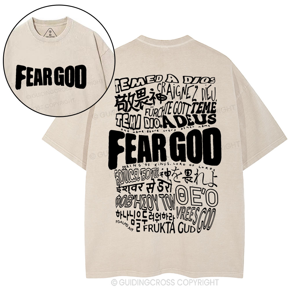 Fear god Christian Washed T-Shirt