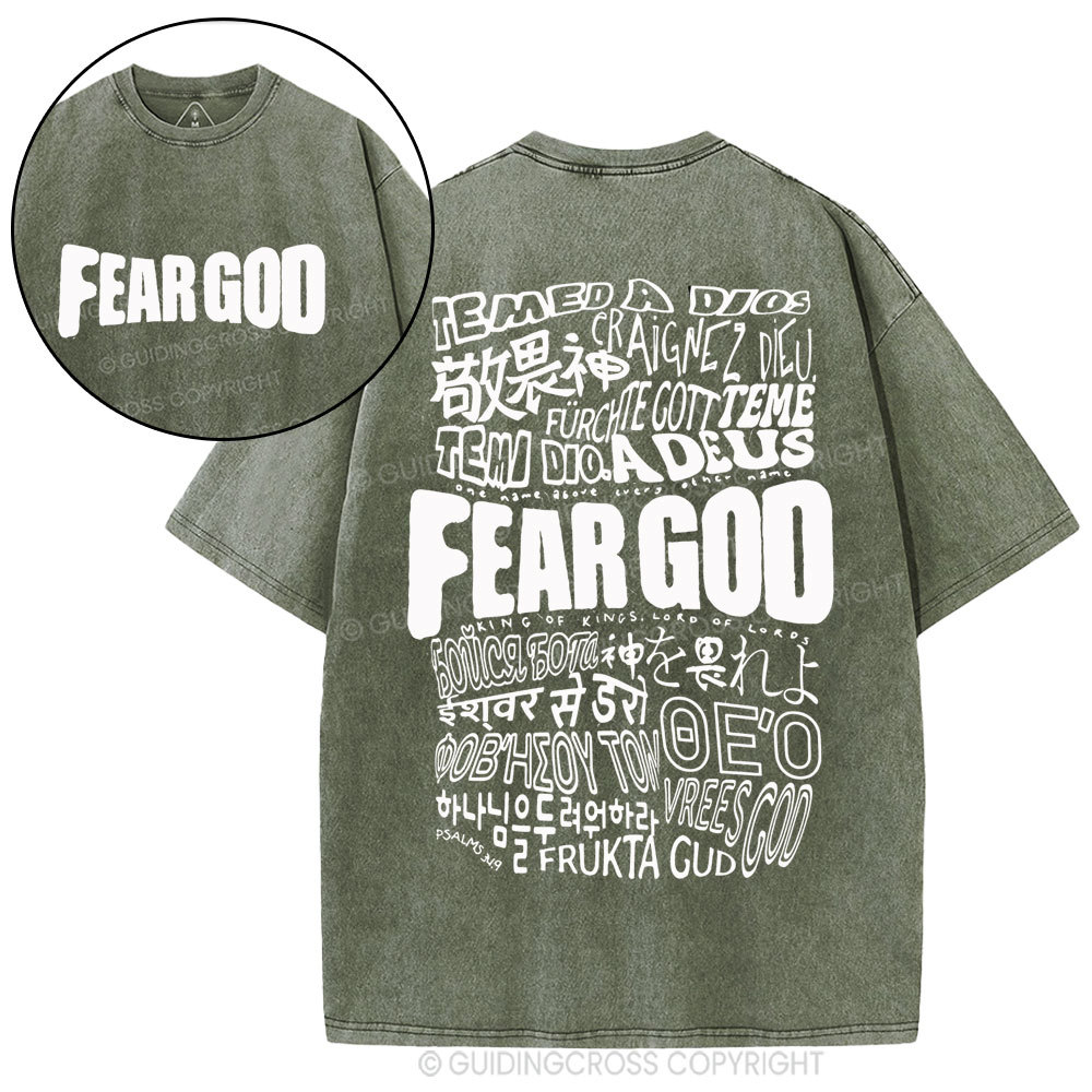 Fear god Christian Washed T-Shirt