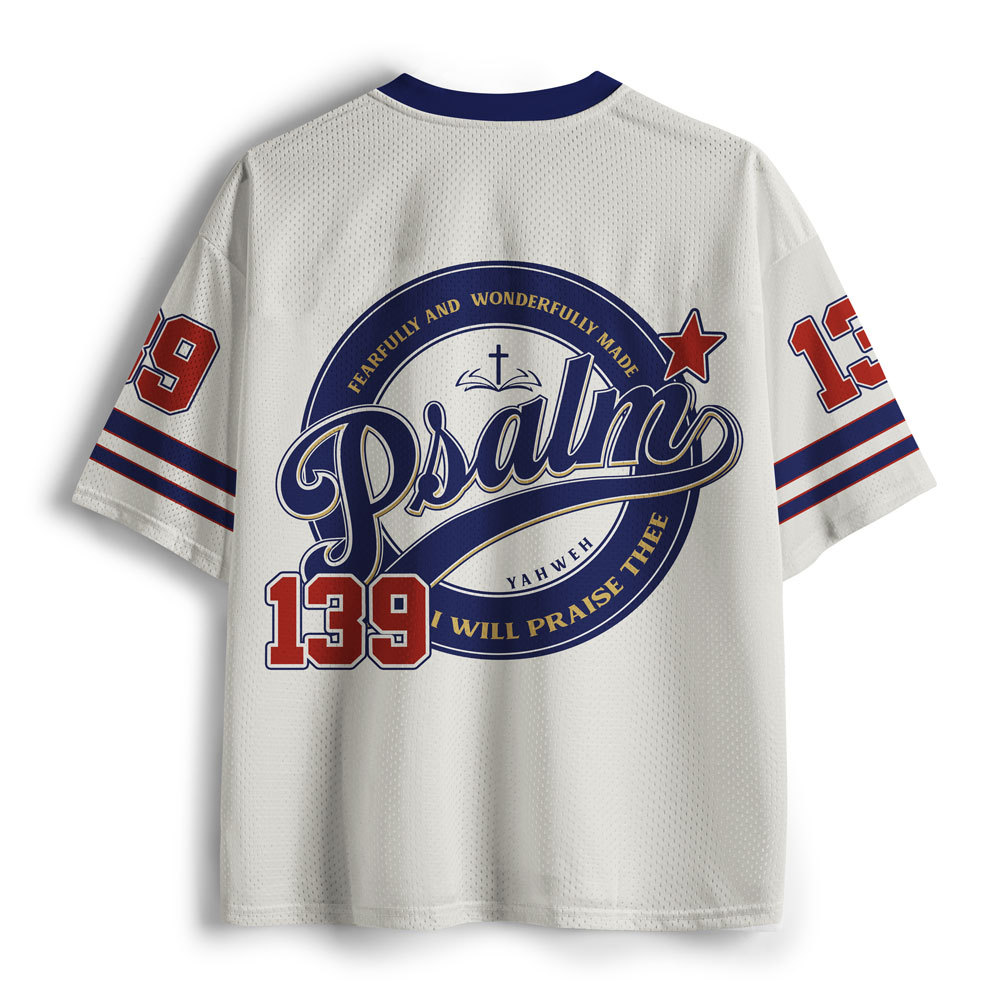 Fearfully And Wonderfully Made Christian Mesh Jersey