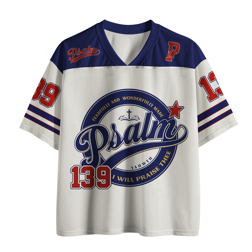 Fearfully And Wonderfully Made Christian Mesh Jersey