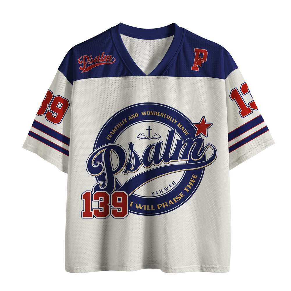 Fearfully And Wonderfully Made Christian Mesh Jersey