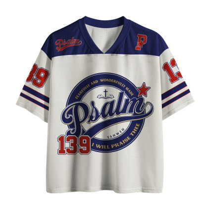 Fearfully And Wonderfully Made Christian Mesh Jersey