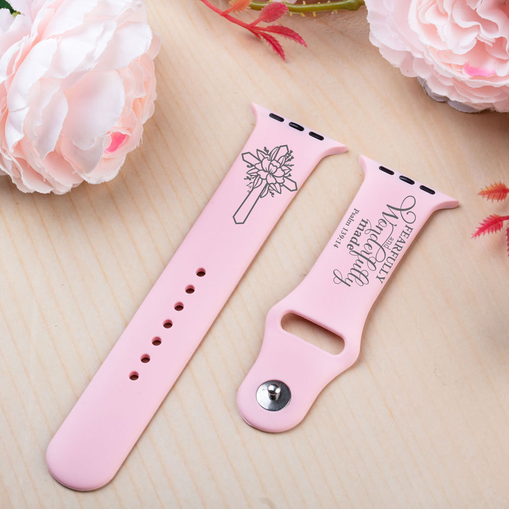 Fearfully And Wonderfully Made Christian Watch Band