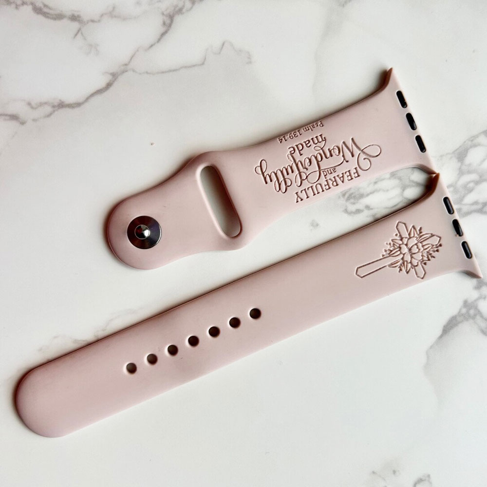 Fearfully And Wonderfully Made Christian Watch Band