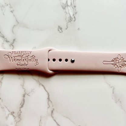 Fearfully And Wonderfully Made Christian Watch Band