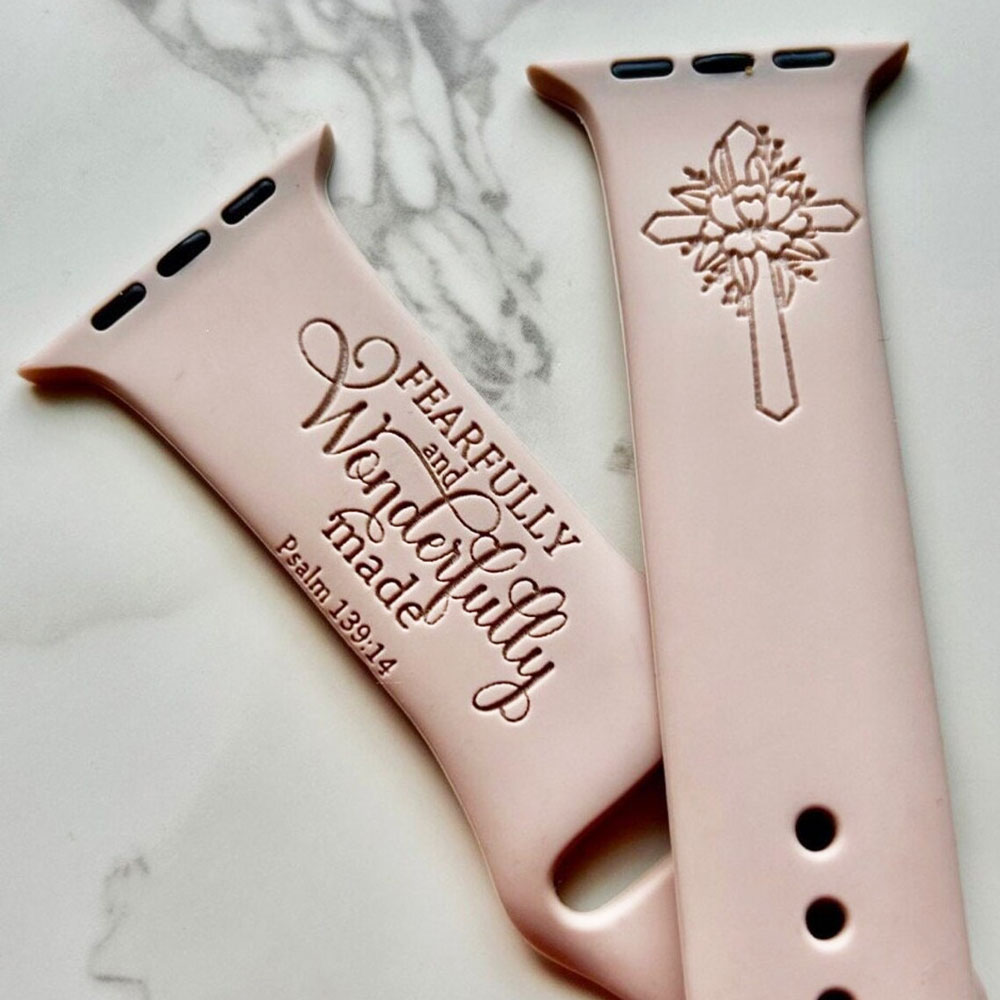 Fearfully And Wonderfully Made Christian Watch Band
