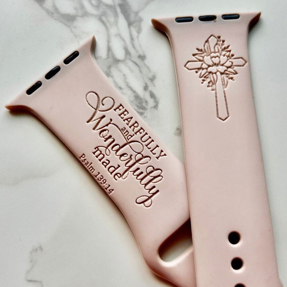 Fearfully And Wonderfully Made Christian Watch Band