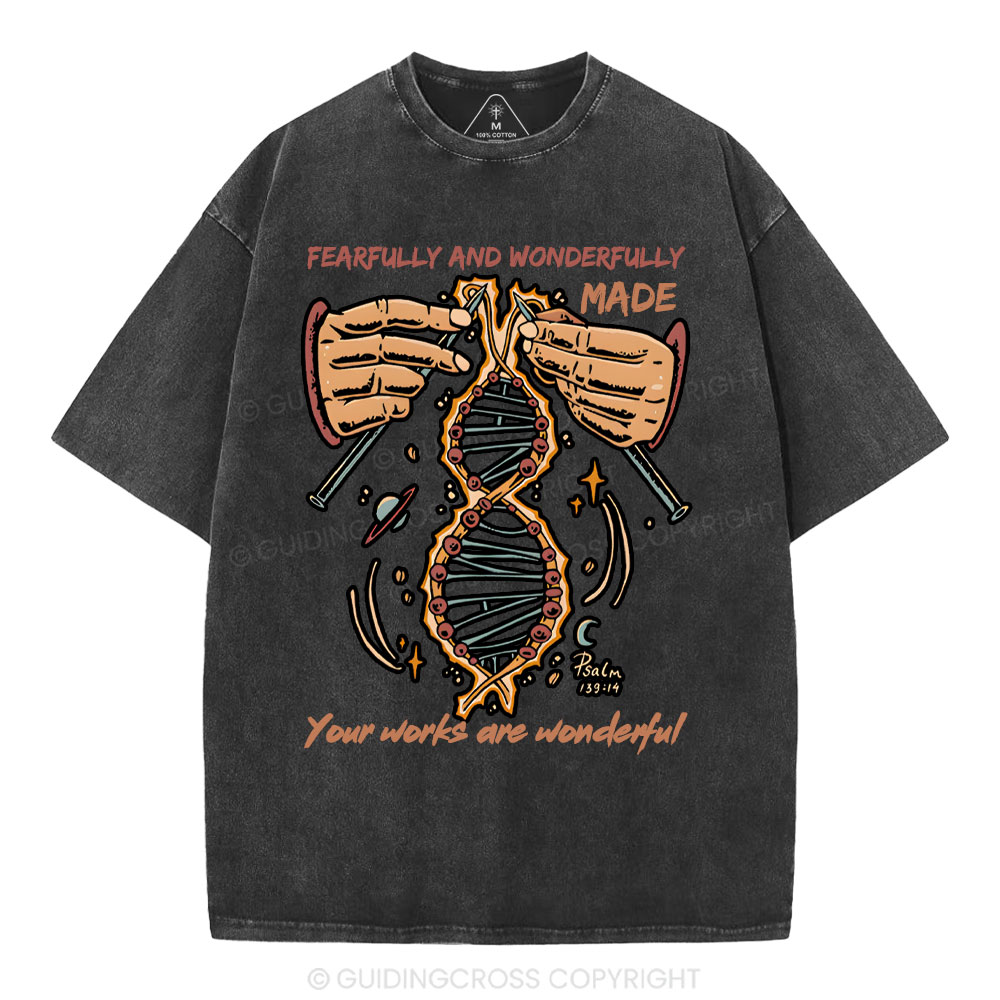 Fearfully And Wonderfully Made Washed T-Shirt