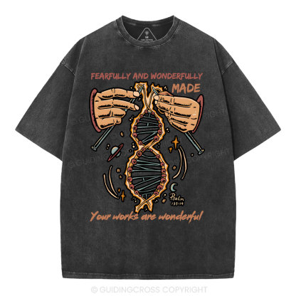 Fearfully And Wonderfully Made Washed T-Shirt