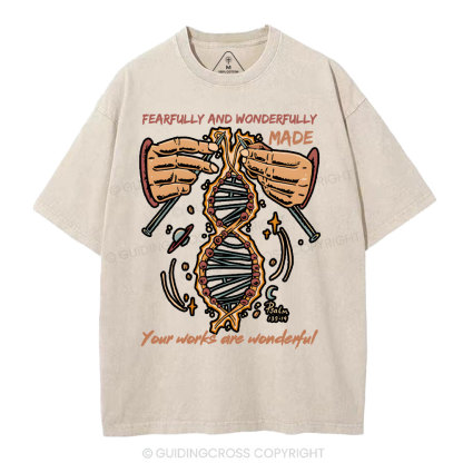 Fearfully And Wonderfully Made Washed T-Shirt