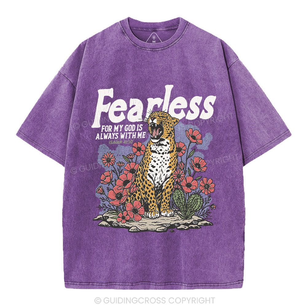 Fearless Christian Washed T-Shirt