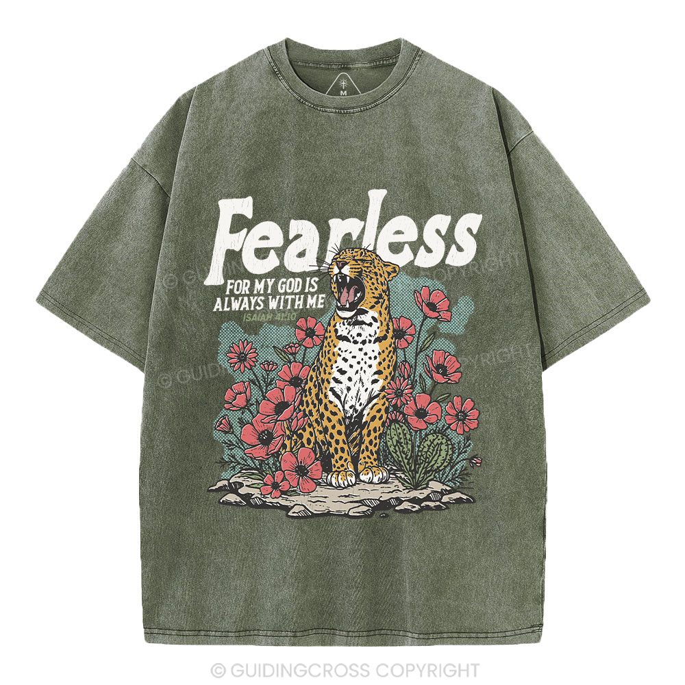 Fearless Christian Washed T-Shirt