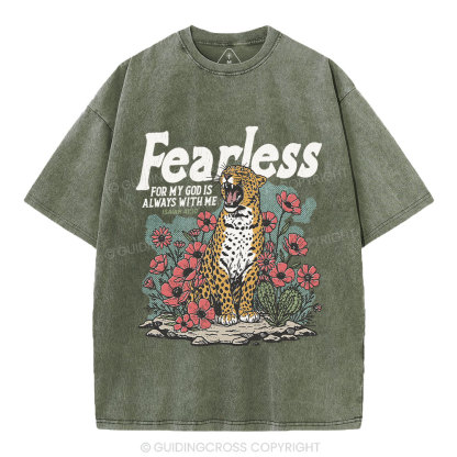 Fearless Christian Washed T-Shirt
