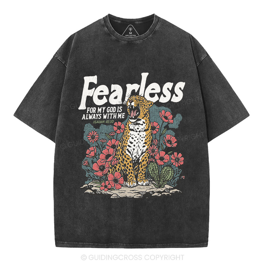 Fearless Christian Washed T-Shirt