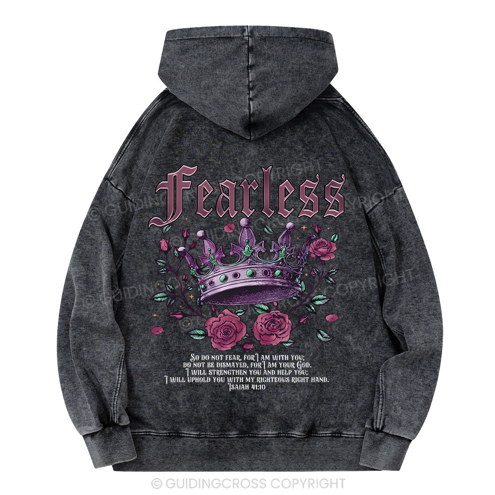Fearless Christian Washed Hoodie 