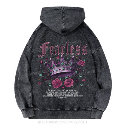 Fearless Christian Washed Hoodie 