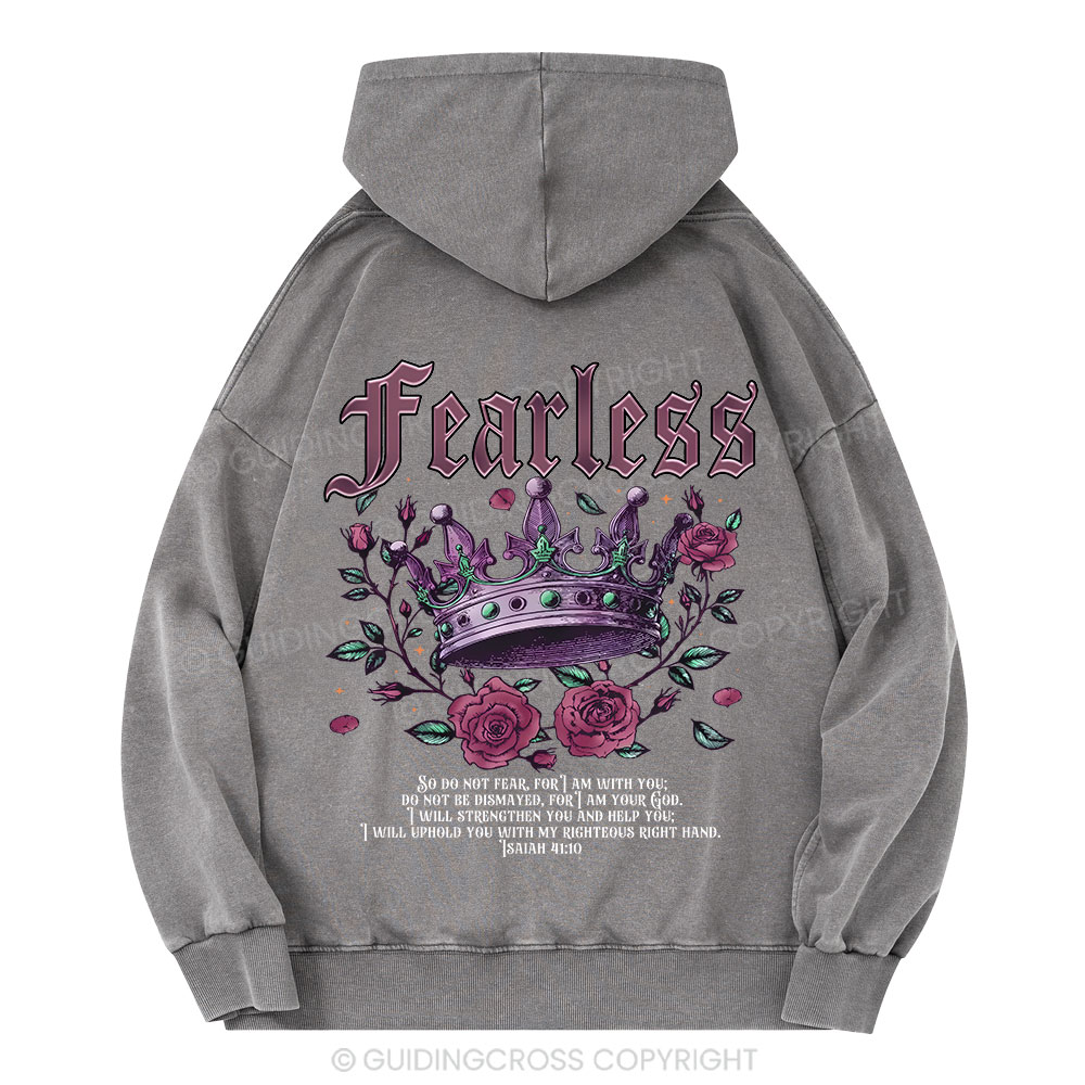 Fearless Christian Washed Hoodie 