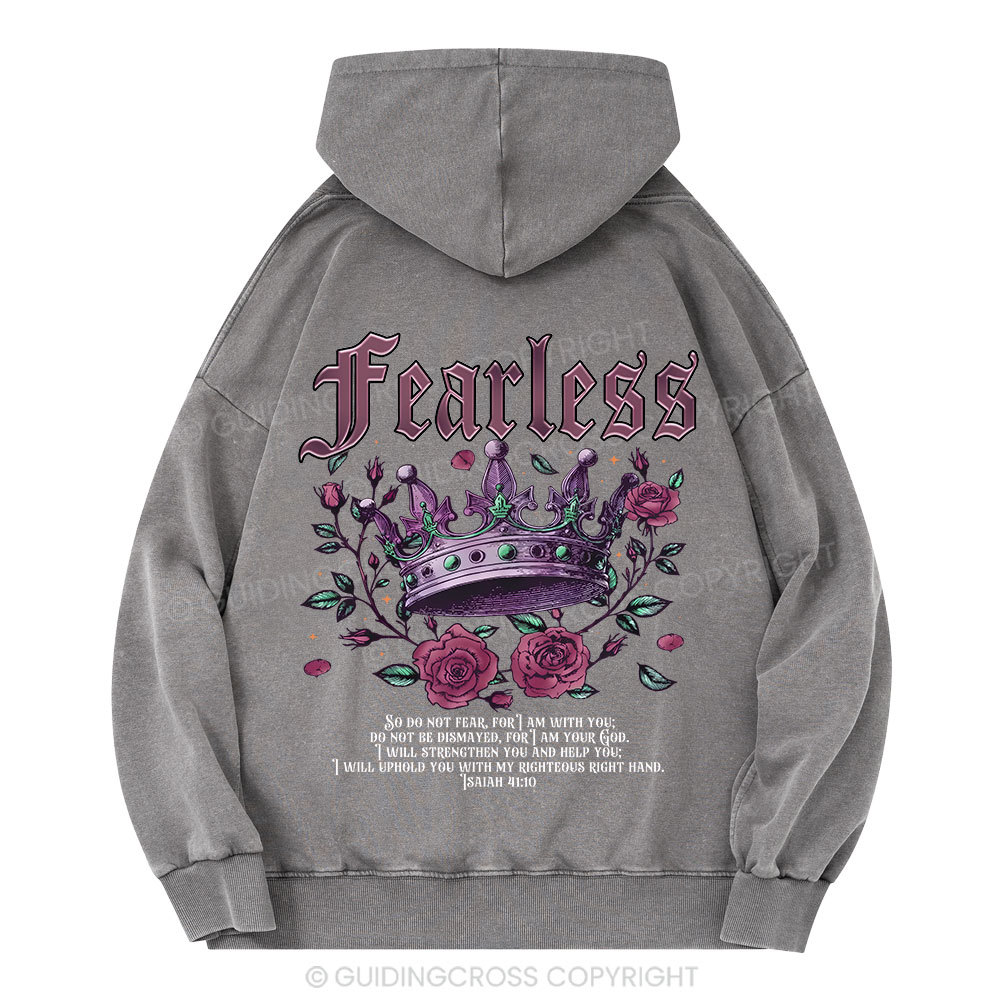 Fearless Christian Washed Hoodie 
