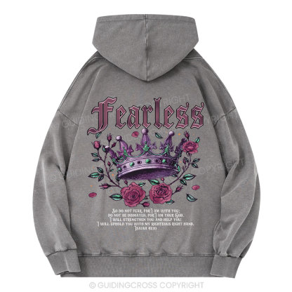 Fearless Christian Washed Hoodie 
