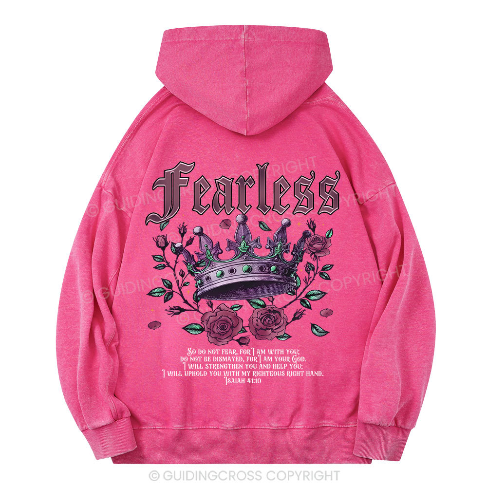 Fearless Christian Washed Hoodie 
