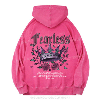 Fearless Christian Washed Hoodie 