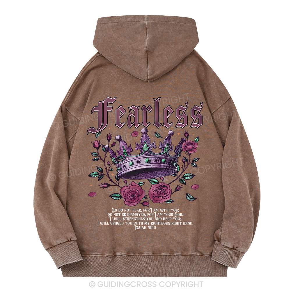 Fearless Christian Washed Hoodie 