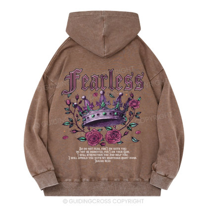 Fearless Christian Washed Hoodie 