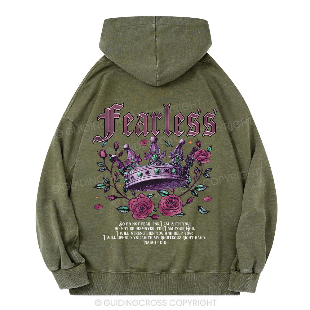 Fearless Christian Washed Hoodie 