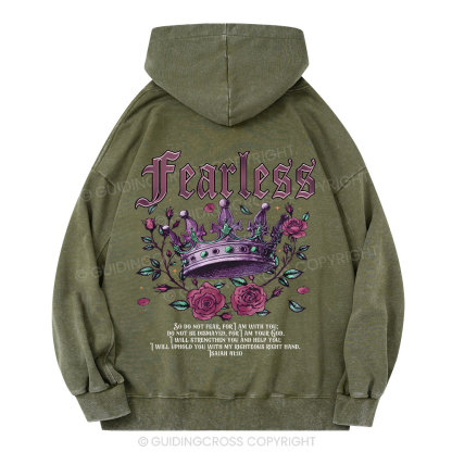 Fearless Christian Washed Hoodie 