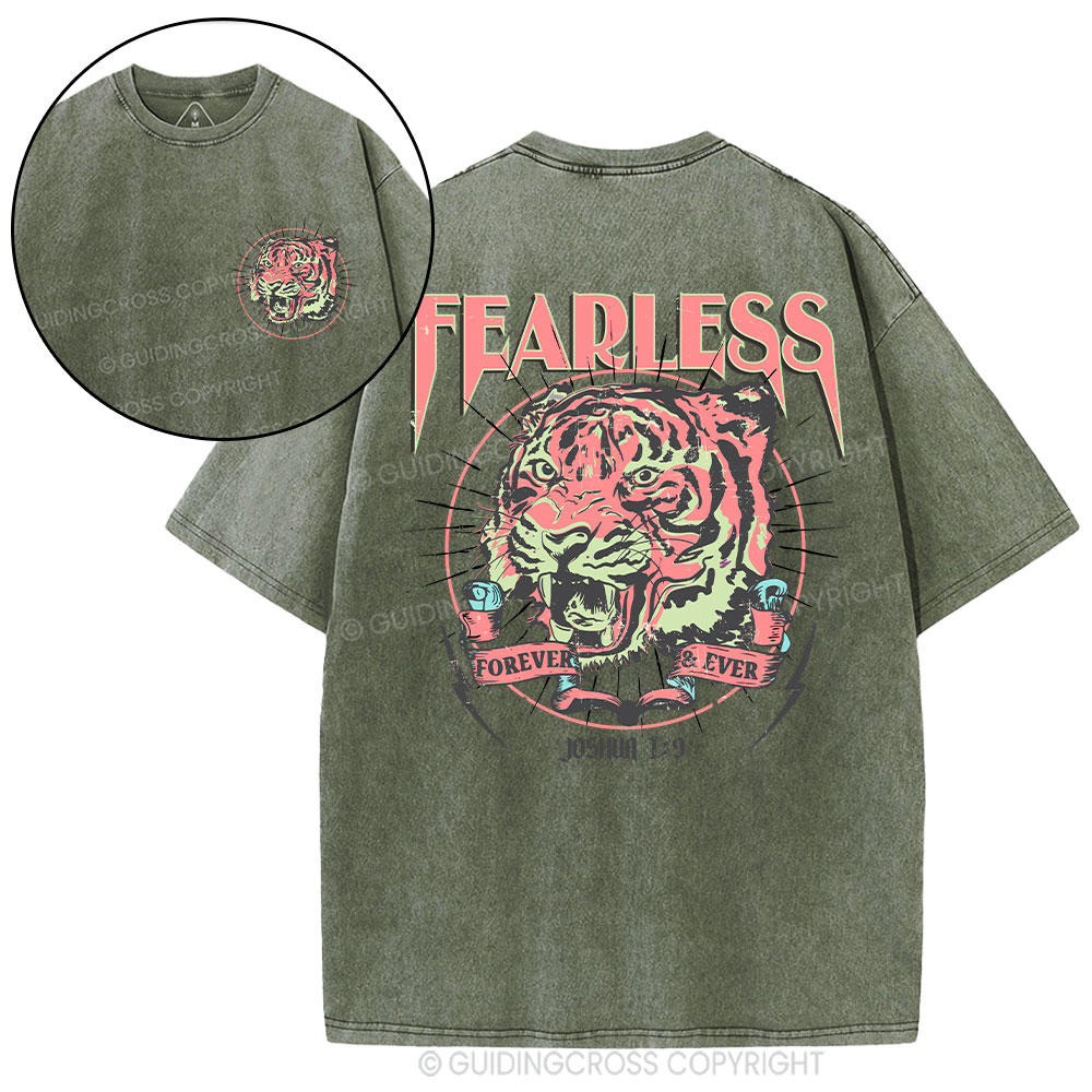 Fearless Christian Washed T-Shirt